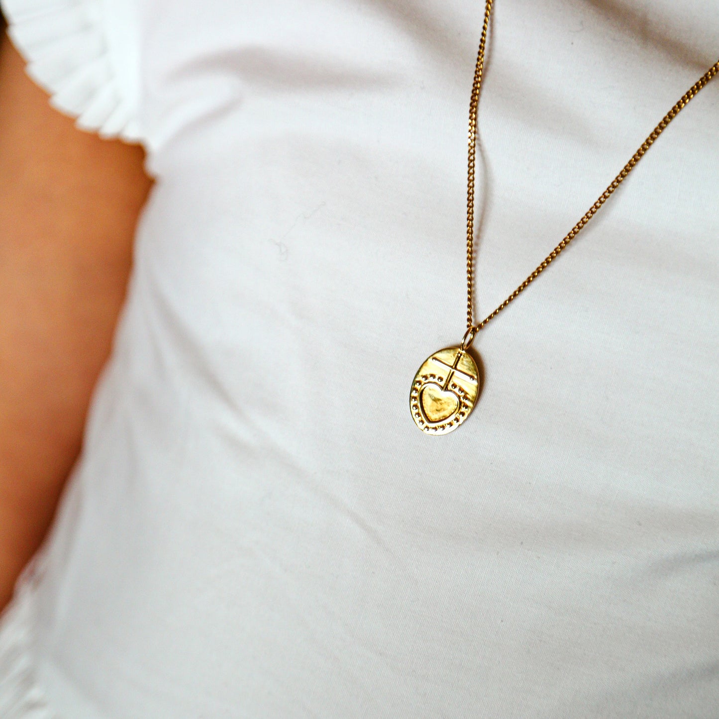 MEDAILLE DE BAPTEME EN OR