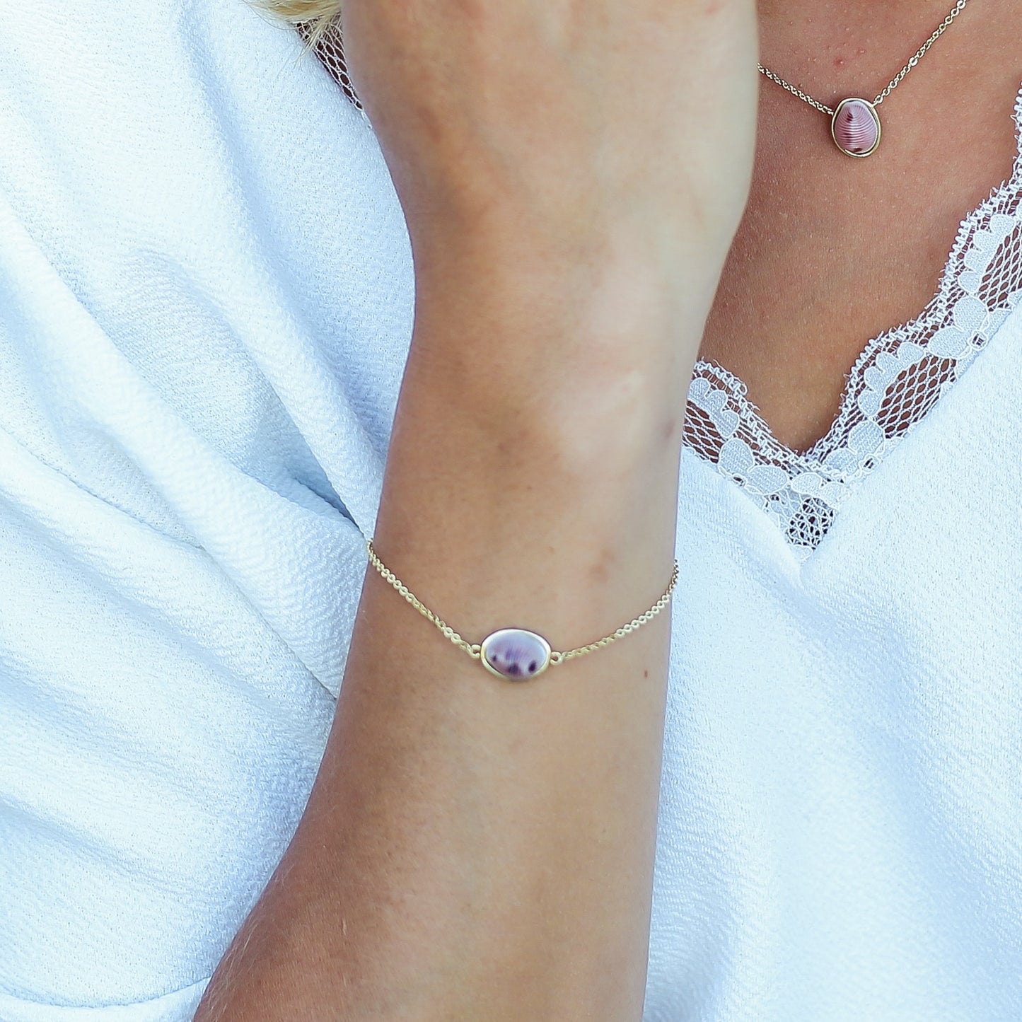 BRACELET CAURI BRETON - BIHAN