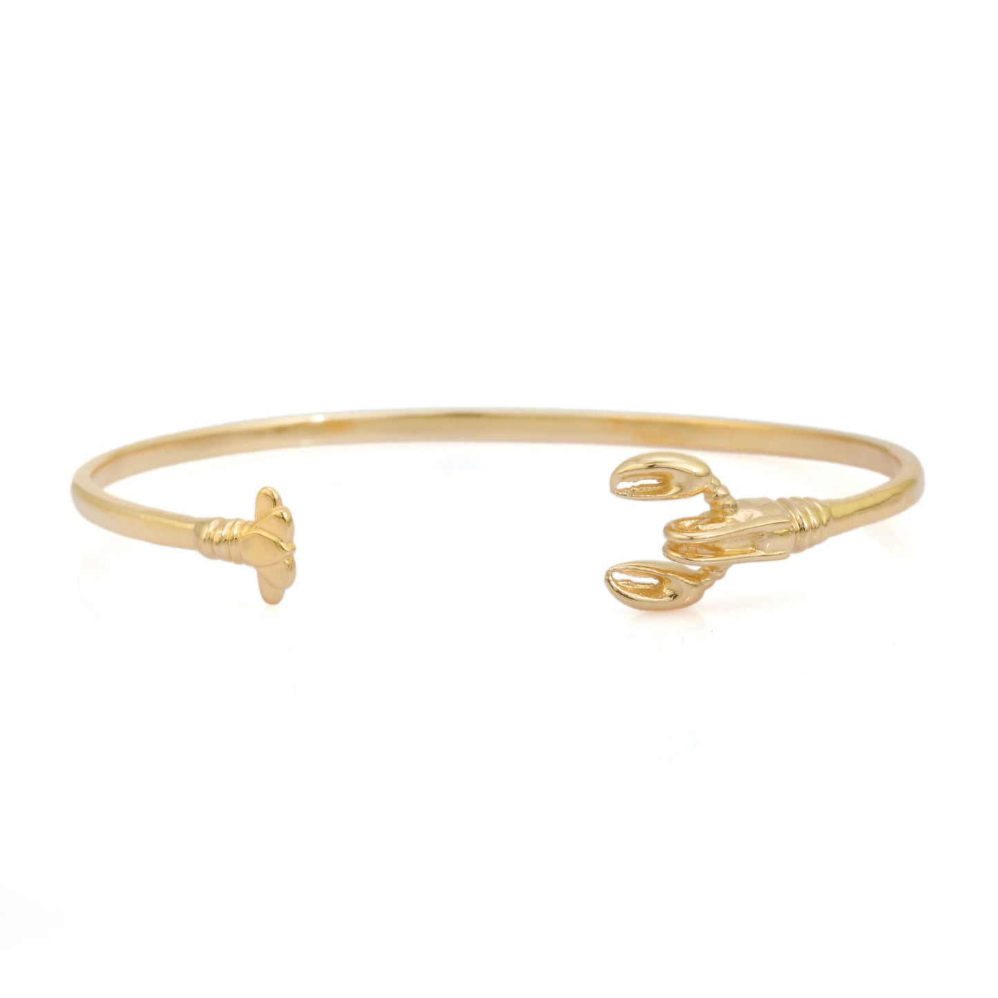 Bracelet Jonc doré GIRARD LE HOMARD