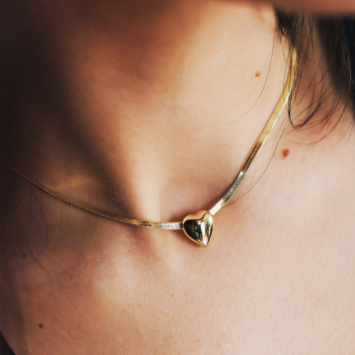 COLLIER DORE KALON* (Cœur en breton)