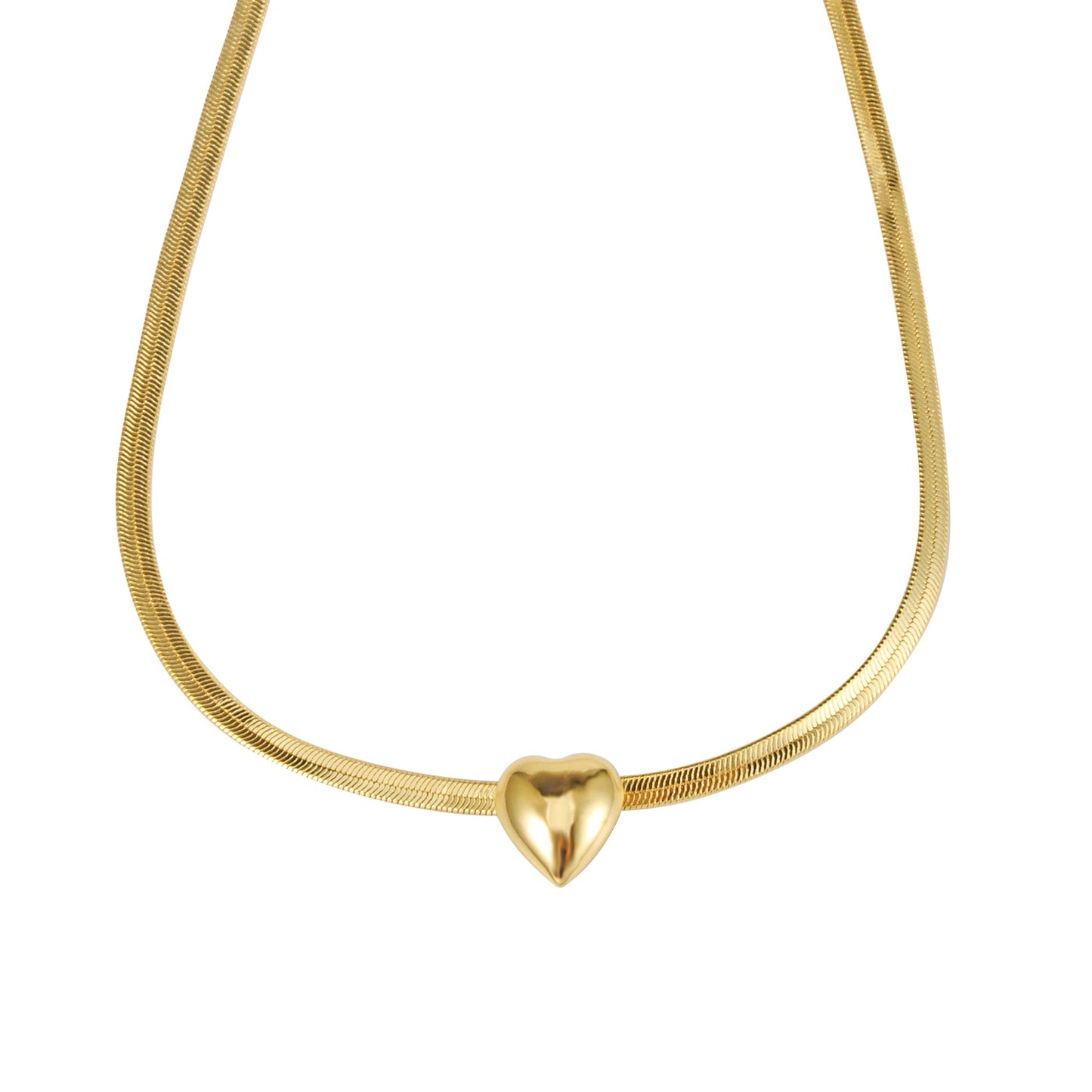 COLLIER DORE KALON* (Cœur en breton)