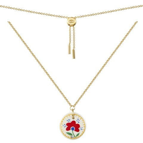 Collier motif fleur - Faïenz