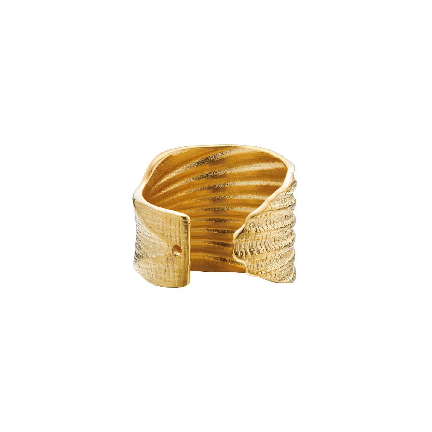 BAGUE COQUILLE SAINT JACQUES DORE - SAINTE JAKEZ