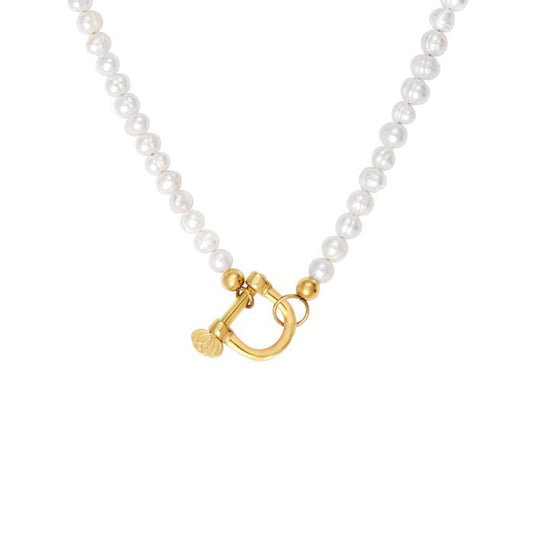 Collier de perles d’eau douce – Manille dorée | Armeria