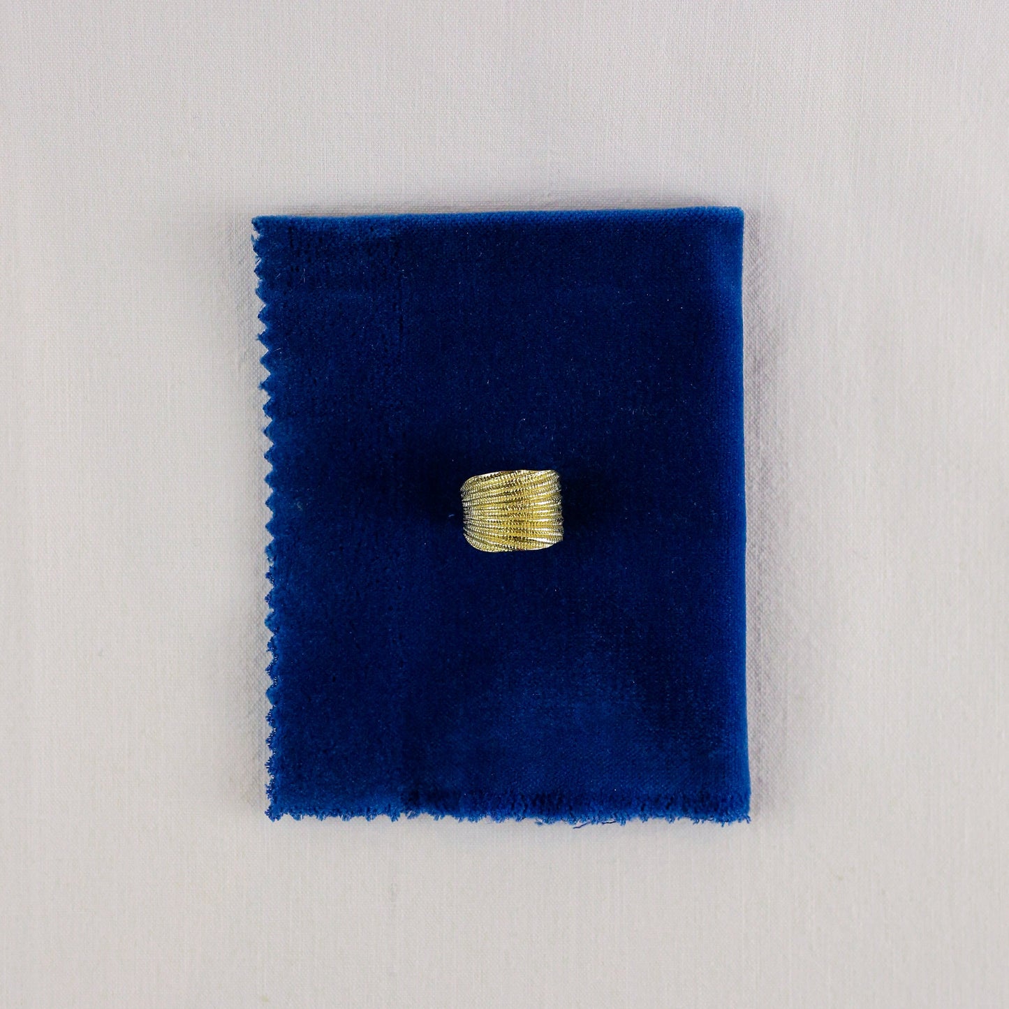 BAGUE COQUILLE SAINT JACQUES DORE - SAINTE JAKEZ