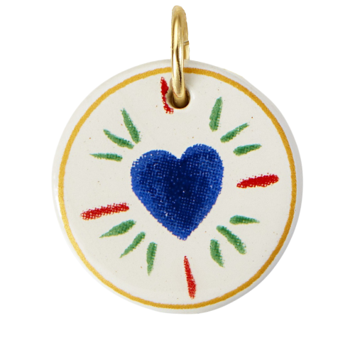 Pendentif motif cœur - Faïenz